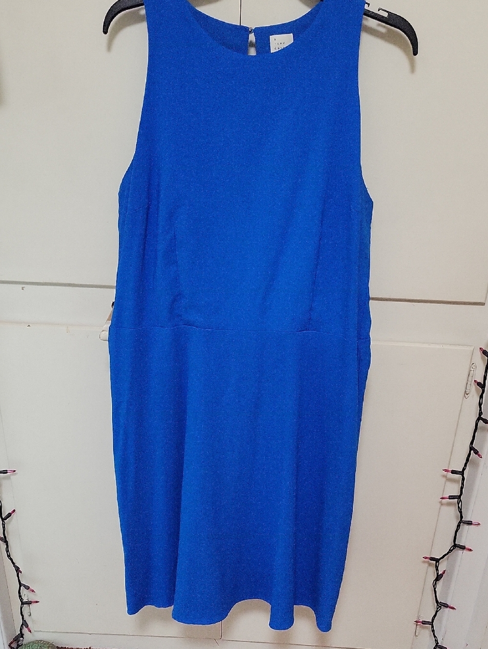 a new day Bright Blue Sleeveless Dress
